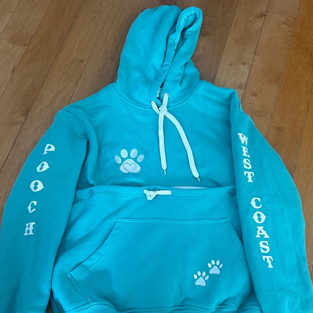 Cotton Pooch Pouch Pet Hoodie